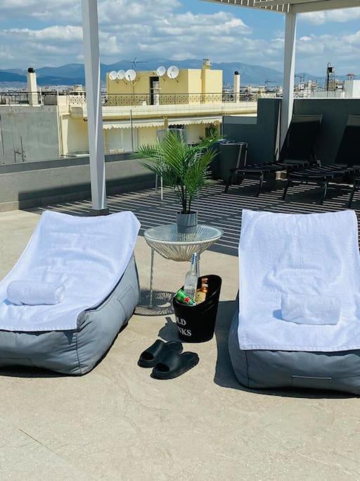 New 2Bd Aprt With Shared Rooftop Pool D3 Athens Ngoại thất bức ảnh